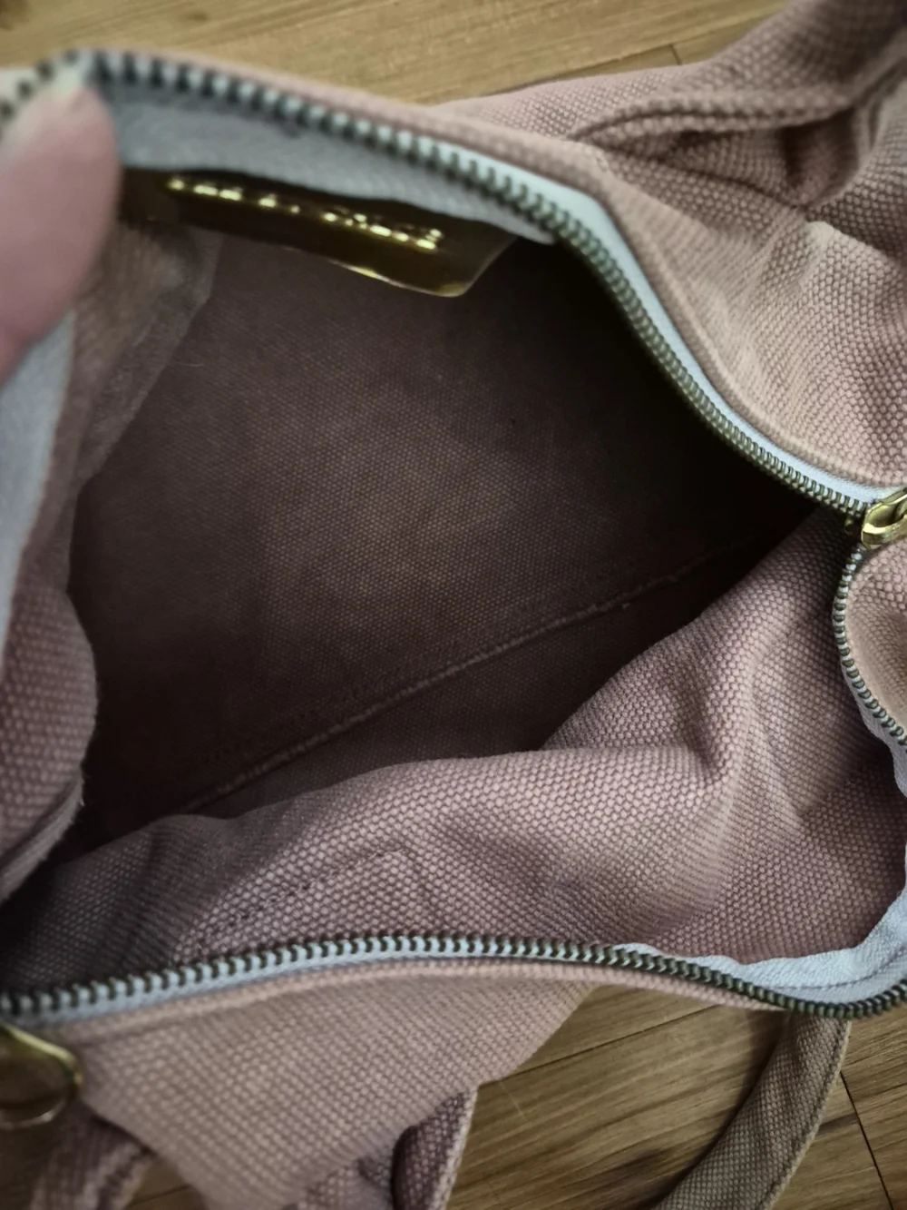 See By Chloé Pink Canvas Button Boston Duffle Bag